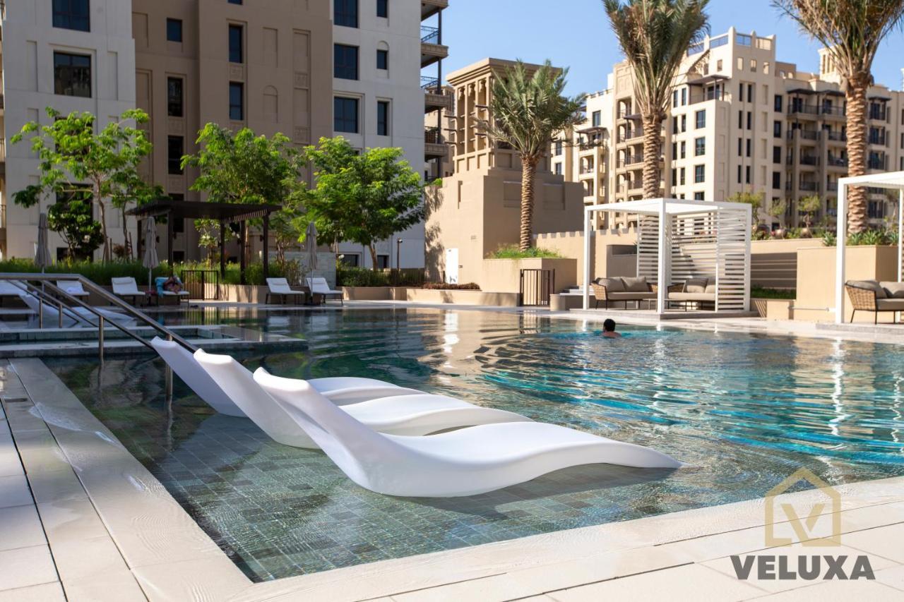 Luxury&bright 1 bedroom apartment, Burj view! Dubai Buitenkant foto